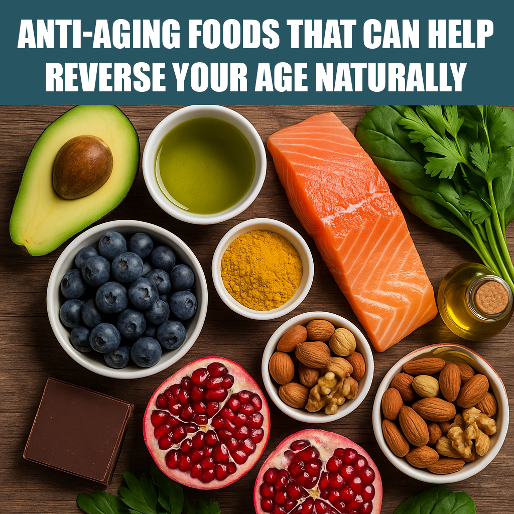 Anti-Aging Foods That Can Help Reverse Your Age Naturally