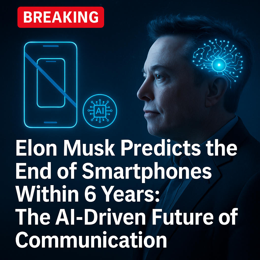 End of Smartphones Within 6 Years