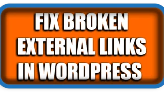 Fix Broken External Links in WordPress (Lightweight)
