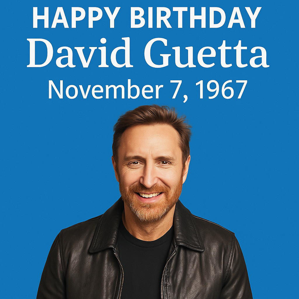 Happy Birthday, David Guetta