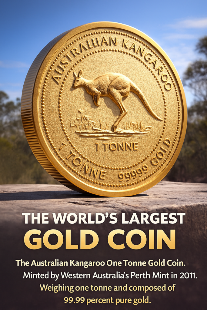 How the Australian Kangaroo One Tonne Gold Coin Was Made