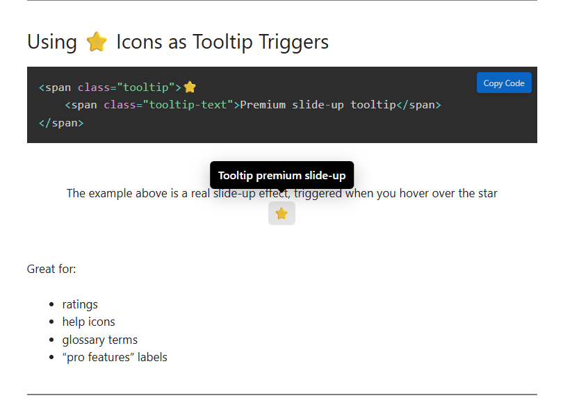Learn CSS Tooltip + Slide-Up Animation