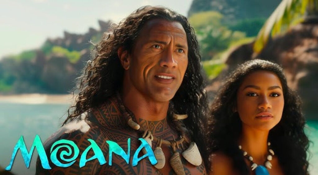 Moana Live-Action Trailer First Look at Dwayne Johnson & Catherine Laga’aia