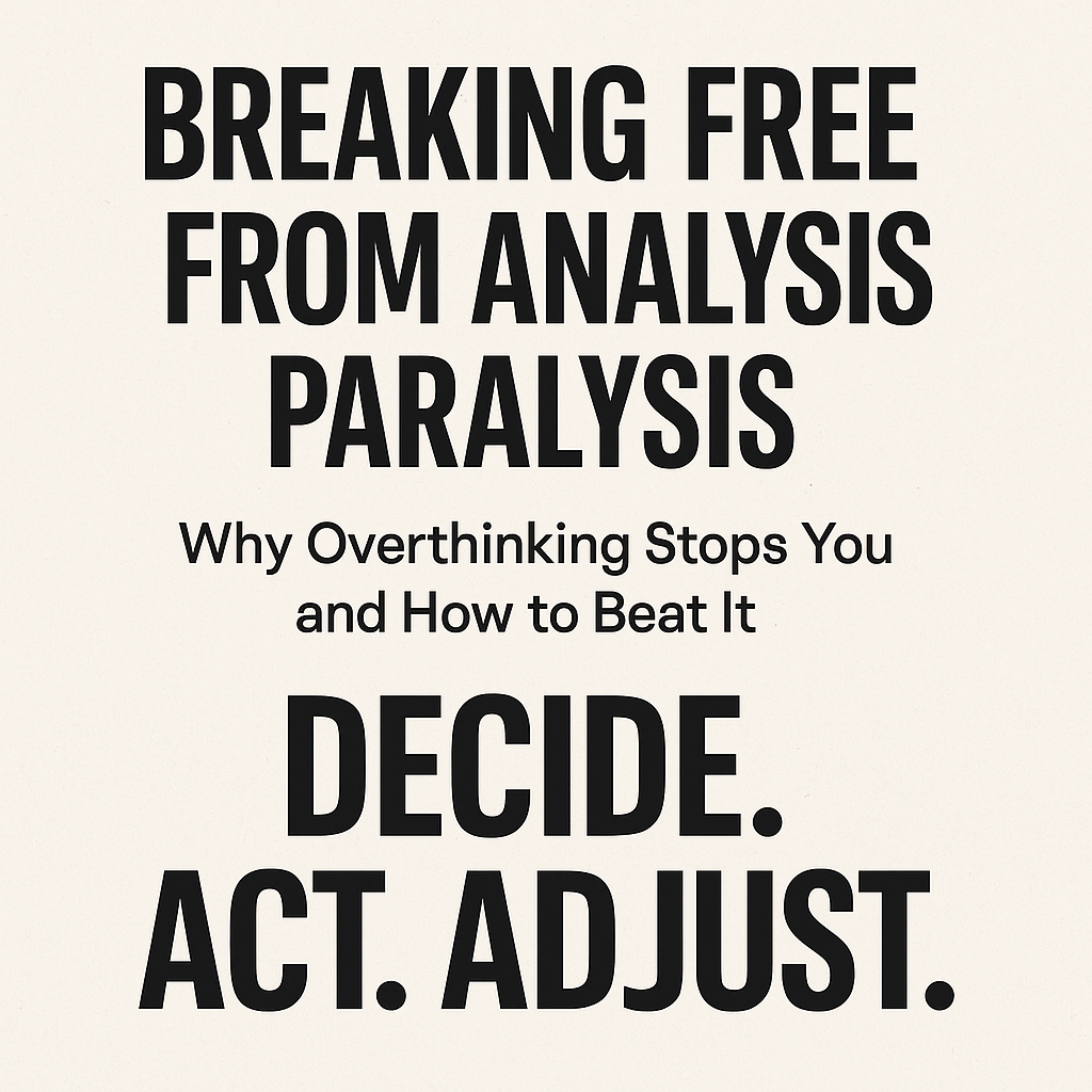 Breaking Free from Analysis Paralysis