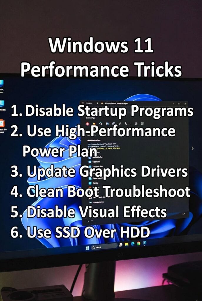 Windows 11 Performance Tricks