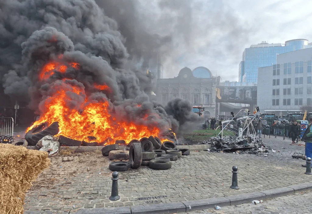 Chaos Erupts at Luxembourg Square