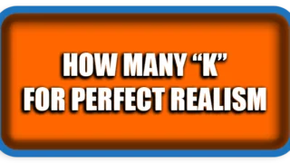 How Many “K” for Perfect Realism? The Resolution Needed to Match Human Vision