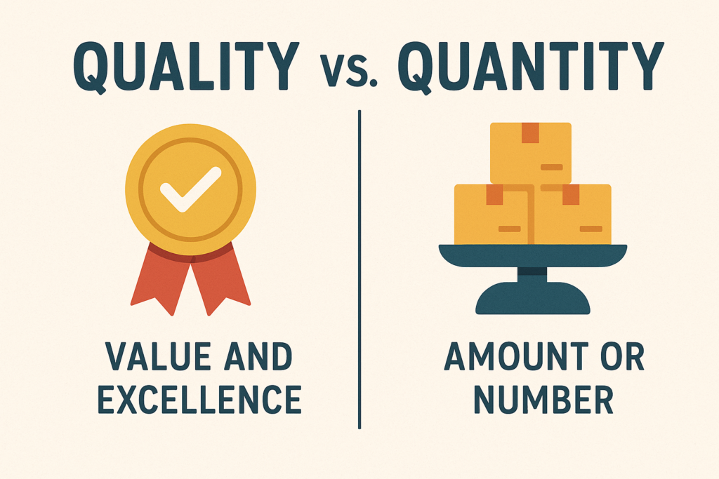 Signs You Have Shifted from Quantity to Quality 