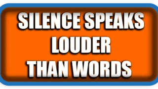 When Silence Speaks Louder Than Words in a Relationship