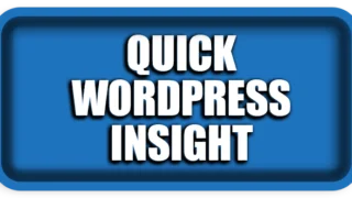 Quick WordPress Insight