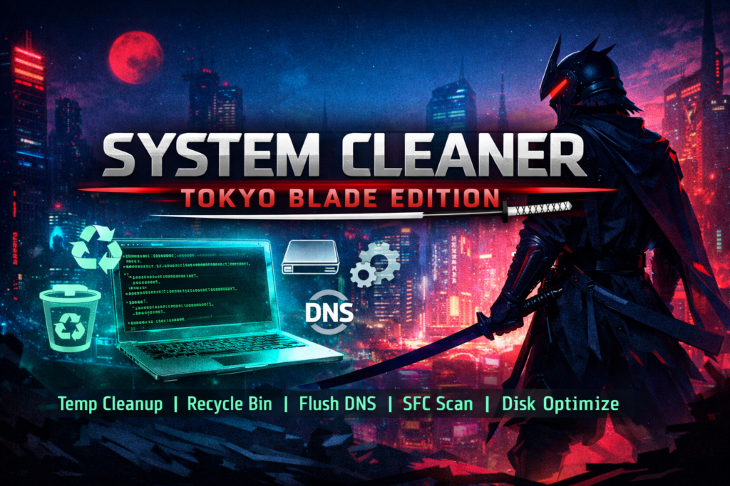 System Cleaner – Tokyo Blade Edition