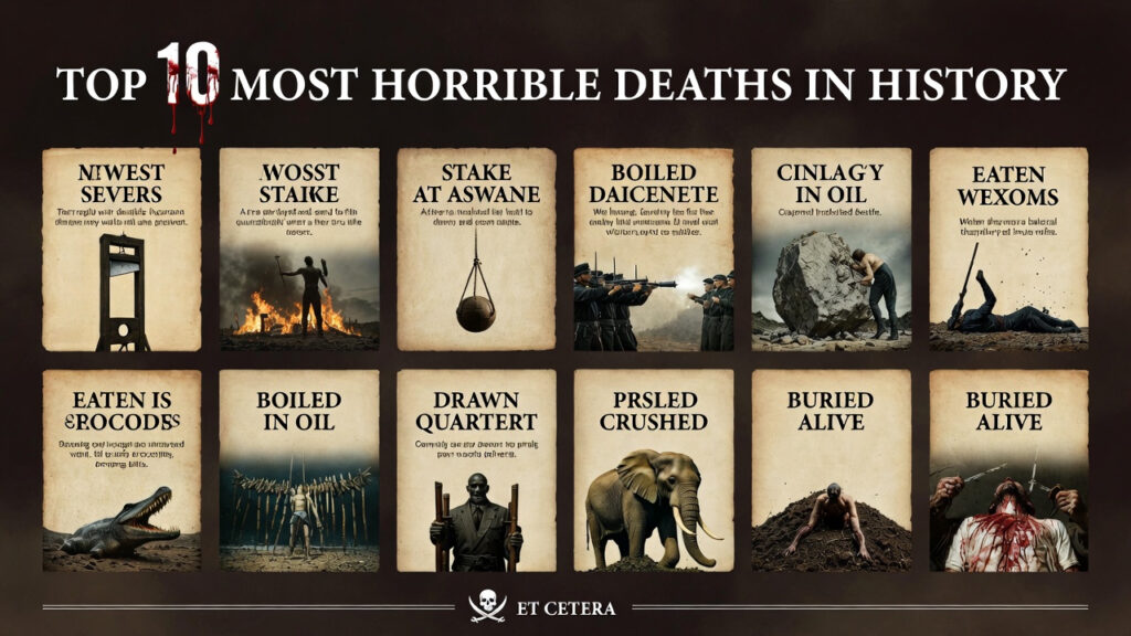 Top 10 Of The Most Horrible Deaths In All of History 2