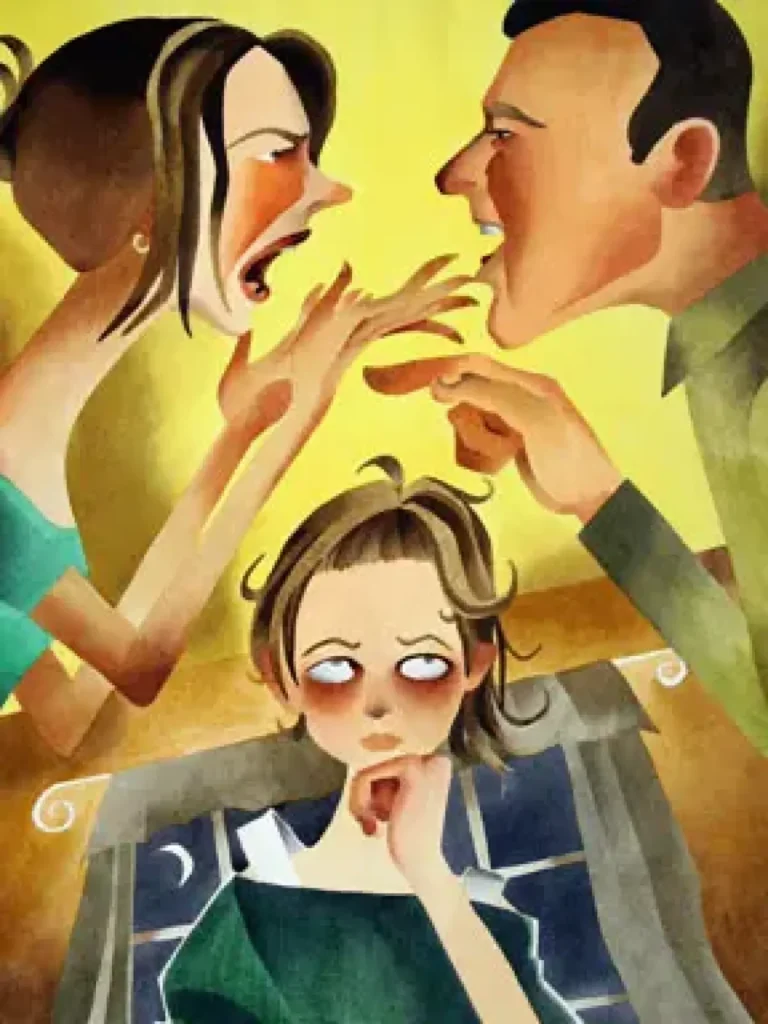 Using the child as a weapon
