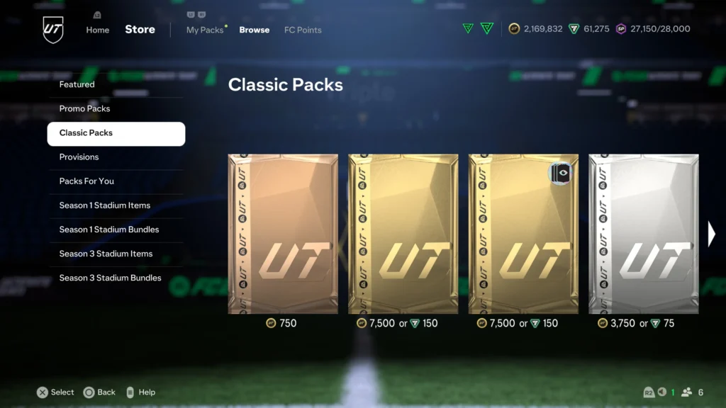 Unlimited Free Packs in FC 26