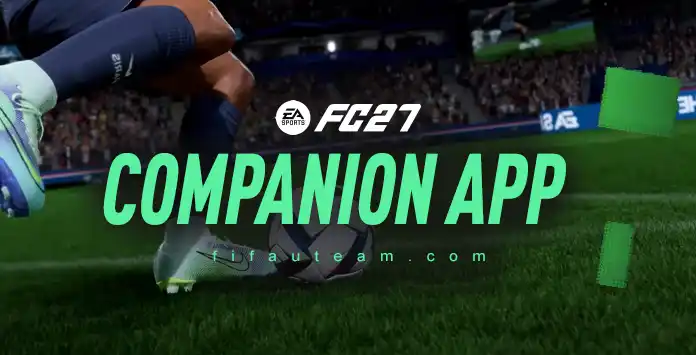 FC Companion App is an official tool from Electronic Arts