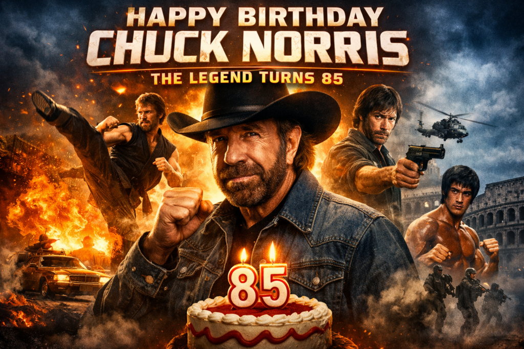 Happy Birthday Chuck Norris