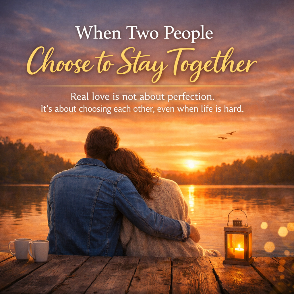 When Two People Choose to Stay Together
