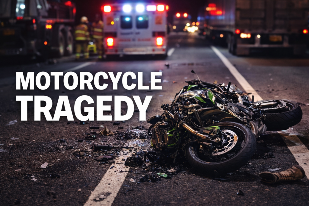 motorcycle accident, tragedy story