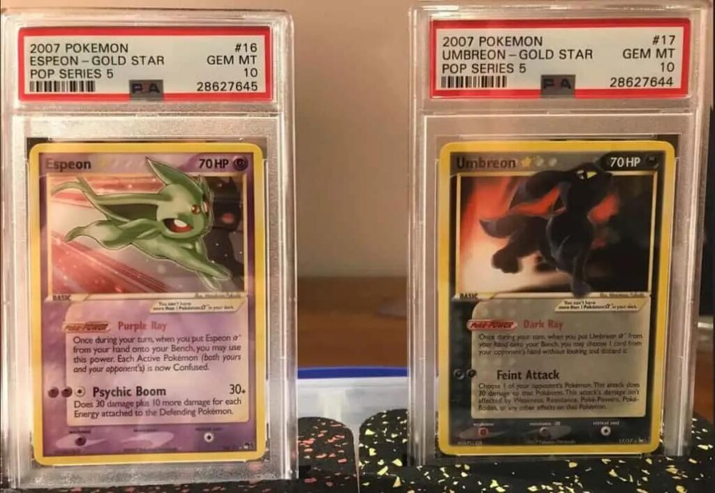 Gold Star Espeon & Umbreon
