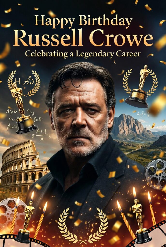 Russell Crowe, Happy Birthday 
