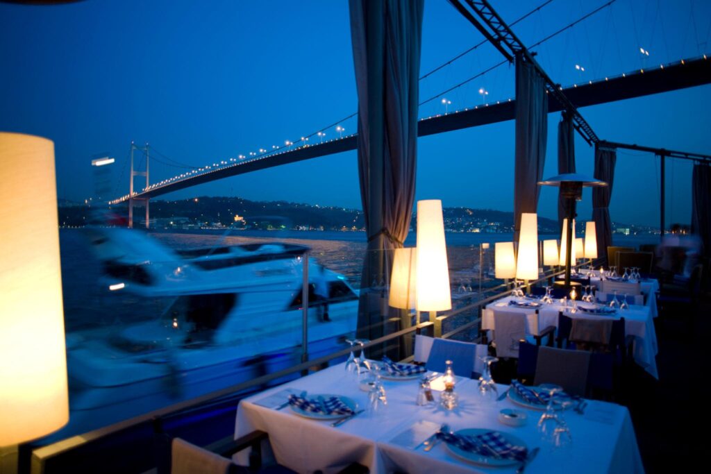 Luxury Dining with Bosphorus Views