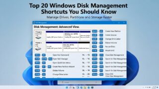 Top 20 Windows Disk Management Shortcuts You Must Know