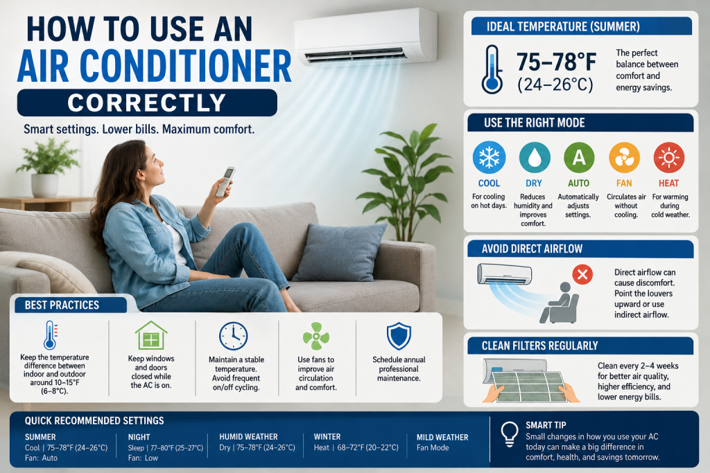 how-to-use-an-air-conditioner-correctly