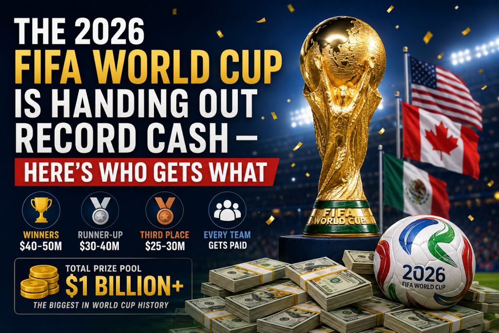 2026 FIFA World Cup prize money