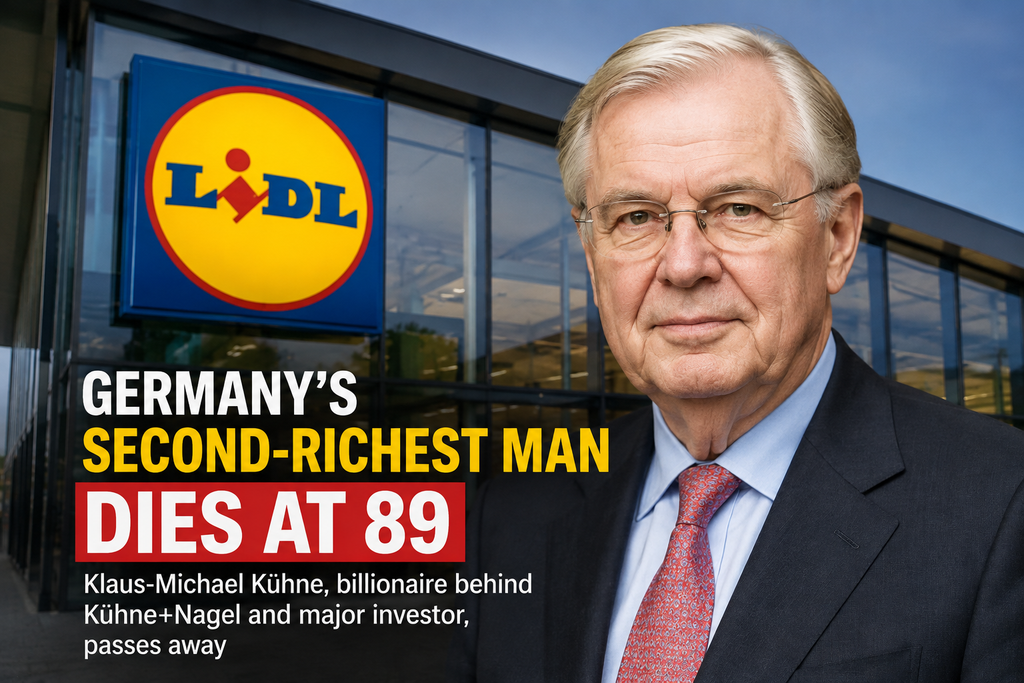 German Billionaire Klaus-Michael Kühne Dies at 89