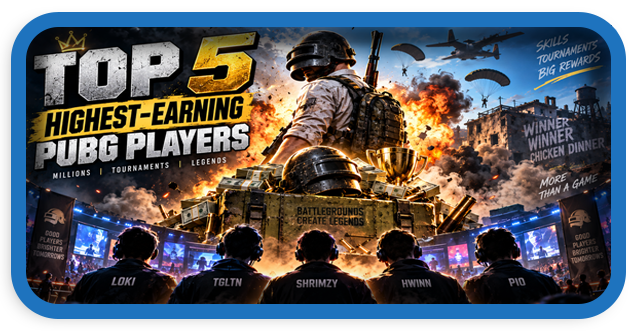 highest earning PUBG players
