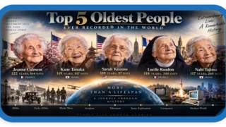 Top 5 Oldest People Ever Recorded in the World