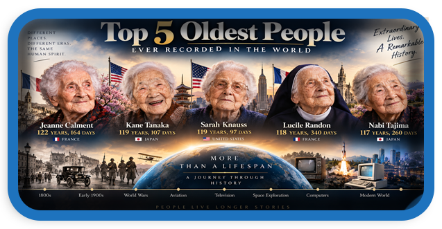 oldest people ever recorded