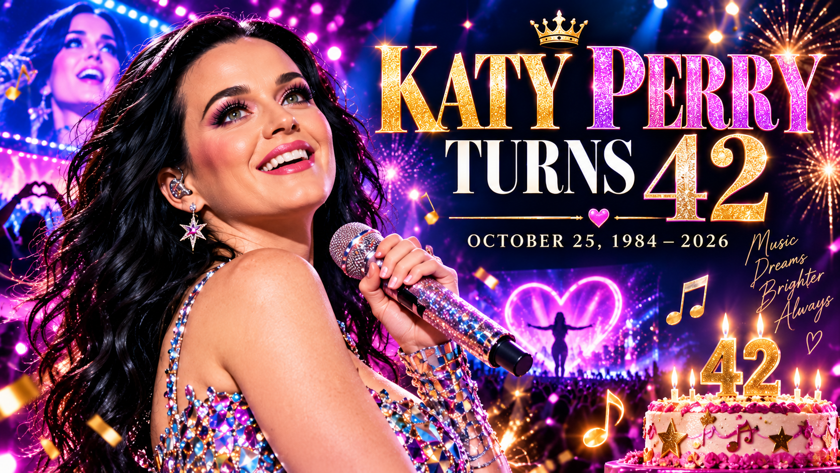 Katy Perry Turns 42: Her Life, Music and Legacy